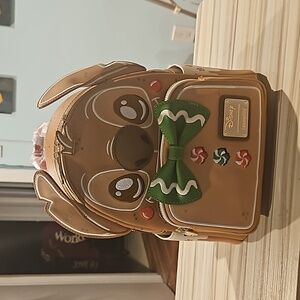DISNEY STITCH Scented Gingerbread Christmas Loungefly bag